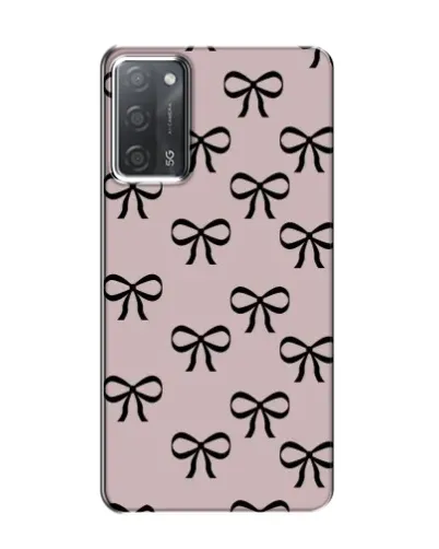 Чехол для OPPO A55 с картинкой «Черные бантики» Чехол для OPPO A55 с картинкой «Черные бантики»