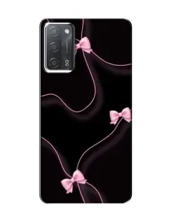 Чехол для OPPO A55 с картинкой «Розовые ленты»