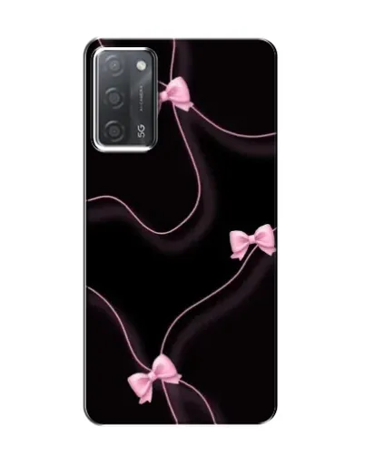Чехол для OPPO A55 с картинкой «Розовые ленты» Чехол для OPPO A55 с картинкой «Розовые ленты»