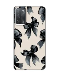 Чехол для OPPO A55 с картинкой «Банты Coquette»