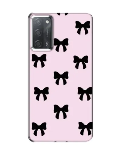 Чехол для OPPO A55 с картинкой «Черные банты Coquette» Чехол для OPPO A55 с картинкой «Черные банты Coquette»