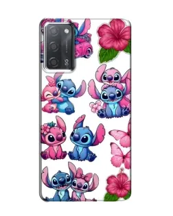 Чехол для OPPO A55 с картинкой «Стикеры Stitch и Angel» Чехол для OPPO A55 с картинкой «Стикеры Stitch и Angel»