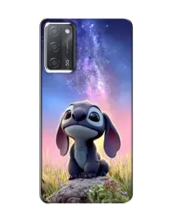 Чехол для OPPO A55 с картинкой «Стич на рассвете» Чехол для OPPO A55 с картинкой «Стич на рассвете»