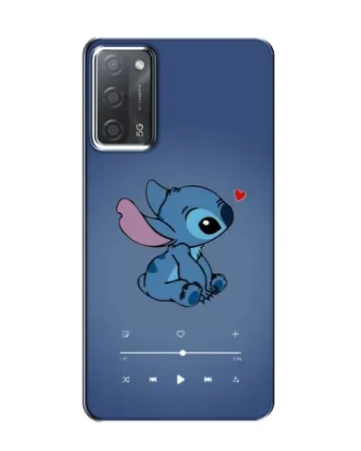 Чехол для OPPO A55 с картинкой «Музыкальный Stitch»