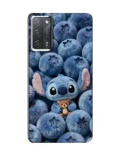 Чехол для OPPO A55 с картинкой «Стич и голубика» Чехол для OPPO A55 с картинкой «Стич и голубика»