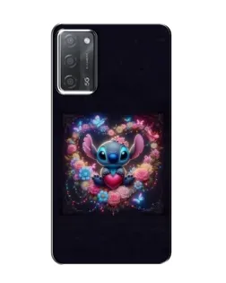 Чехол для OPPO A55 с картинкой «Stitch в цветах» Чехол для OPPO A55 с картинкой «Stitch в цветах»