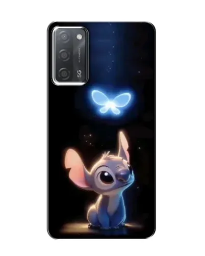 Чехол для OPPO A55 с картинкой «Сияющий Стич»