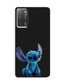 Чехол для OPPO A55 с картинкой «Стич на черном» Чехол для OPPO A55 с картинкой «Стич на черном»