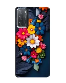 Чохол для OPPO A55 з картинкою «Квіткова феєрія»