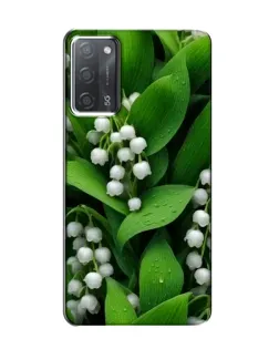 Чохол для OPPO A55 з картинкою «Конвалії в зелені»