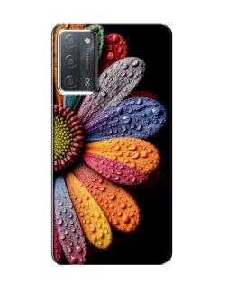 Чохол для OPPO A55 з картинкою «Райдужна квітка»