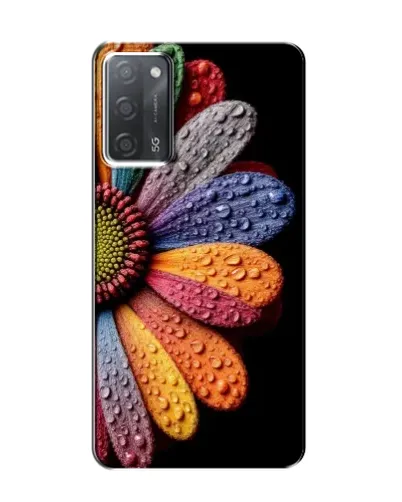 Чохол для OPPO A55 з картинкою «Райдужна квітка»