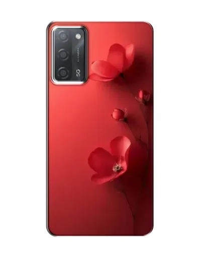 Чохол для OPPO A55 з картинкою «Макові суцвіття»