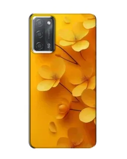 Чохол для OPPO A55 з картинкою «Золоті пелюстки»