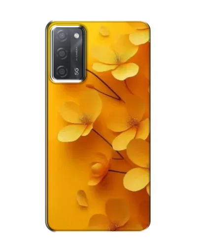 Чохол для OPPO A55 з картинкою «Золоті пелюстки»