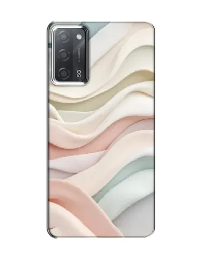 Чехол для OPPO A55 с картинкой «Пастельные нежные волны» Чехол для OPPO A55 с картинкой «Пастельные нежные волны»