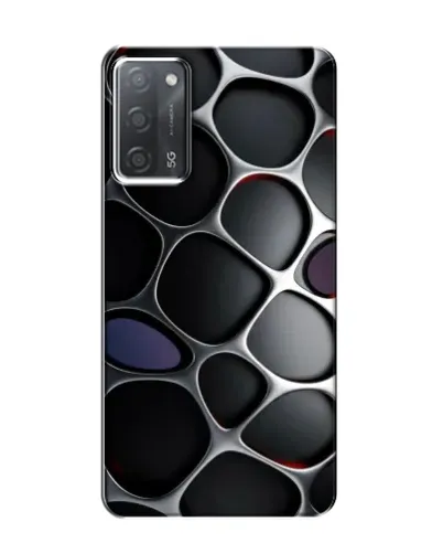 Чехол для OPPO A55 с картинкой «Объемная темная решетка» Чехол для OPPO A55 с картинкой «Объемная темная решетка»