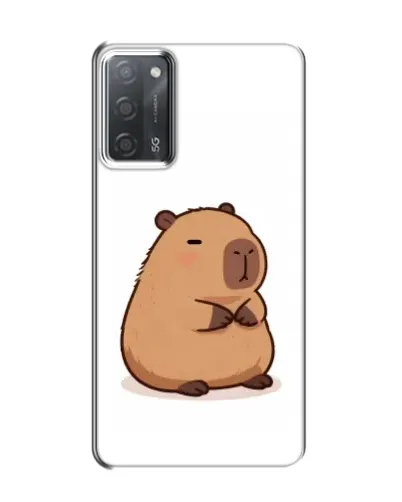 Чехол для OPPO A55 с картинкой «Толстенькая капибара»