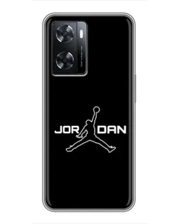 Чохол для OPPO A57s з картинкою «Nike Pink Swirl»