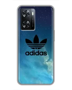 Чохол для OPPO A57s з картинкою «Adidas Stone Logo»