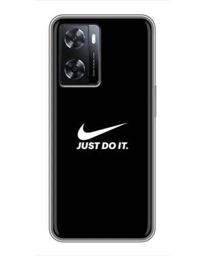 Чохол для OPPO A57s з картинкою «Мінімалізм від Nike»