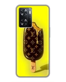 Чехол для OPPO A57s с картинкой «Мороженое от LV»