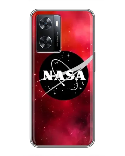 Чехол для OPPO A57s с картинкой «NASA — красная туманность»