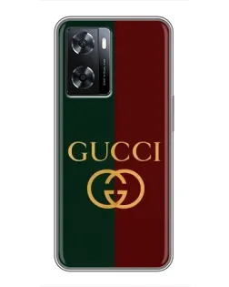 Чехол для OPPO A57s с картинкой «Gucci — темно-зеленый градиент» Чехол для OPPO A57s с картинкой «Gucci — темно-зеленый градиент»