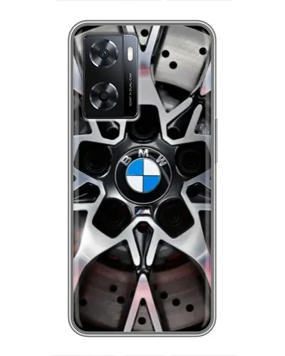 Чехол для OPPO A57s с картинкой «BMW — деталь диска»