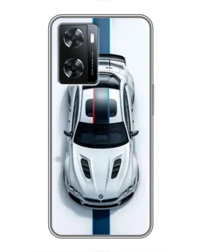 Чехол для OPPO A57s с картинкой «Вид сверху — BMW M»