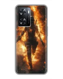 Чохол для OPPO A57s з картинкою «BMW — швидкість у дощі» Чохол для OPPO A57s з картинкою «BMW — швидкість у дощі»