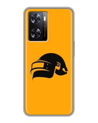 Чохол для OPPO A57s з картинкою «PUBG — золотий шолом»
