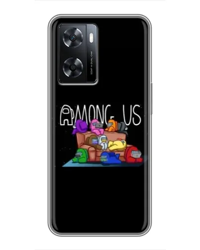 Чохол для OPPO A57s з картинкою «Логотип Among Us»