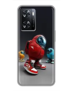 Чохол для OPPO A57s з картинкою «Among Us — 3D стиль» Чохол для OPPO A57s з картинкою «Among Us — 3D стиль»