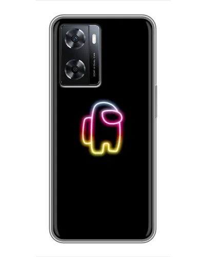 Чохол для OPPO A57s з картинкою «Among Us градієнт»