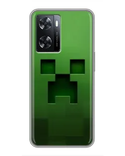 Чохол для OPPO A57s з картинкою «Кріпер мікро-дизайн»