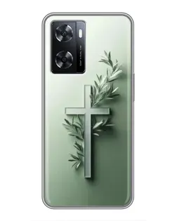 Чехол для OPPO A57s с картинкой «Оливковая ветвь»
