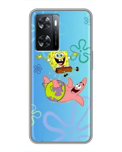 Чохол для OPPO A57s з картинкою «Спанч Боб та Патрік» Чохол для OPPO A57s з картинкою «Спанч Боб та Патрік»