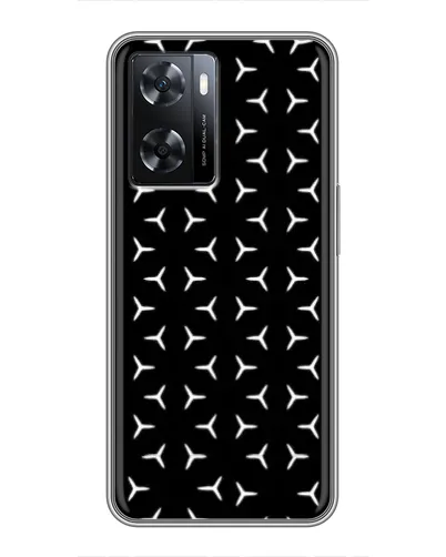 Чехол для OPPO A57s с картинкой «Mercedes паттерн звезд» Чехол для OPPO A57s с картинкой «Mercedes паттерн звезд»