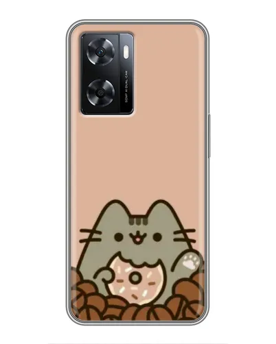 Чохол для OPPO A57s з картинкою «Кавовий Пушин»