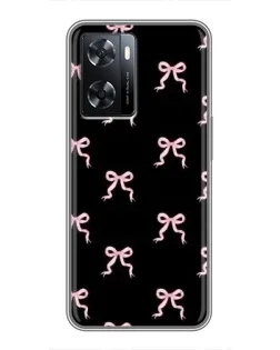 Чохол для OPPO A57s з картинкою «Бант-квітка»