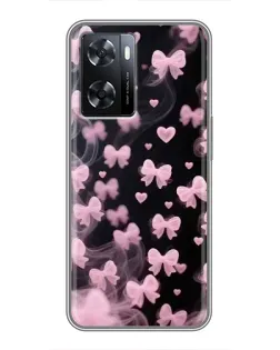 Чохол для OPPO A57s з картинкою «Неонове мереживо»