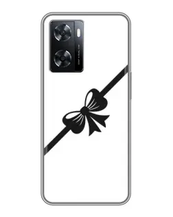 Чохол для OPPO A57s з картинкою «Діагональний бант»