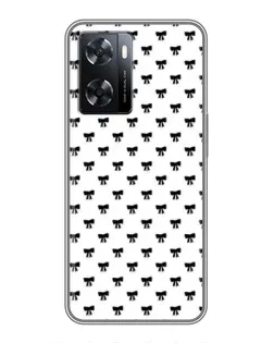 Чохол для OPPO A57s з картинкою «Міні-бантики»