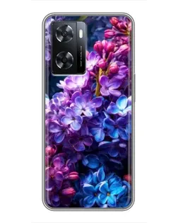 Чохол для OPPO A57s з картинкою «Бузковий цвіт»