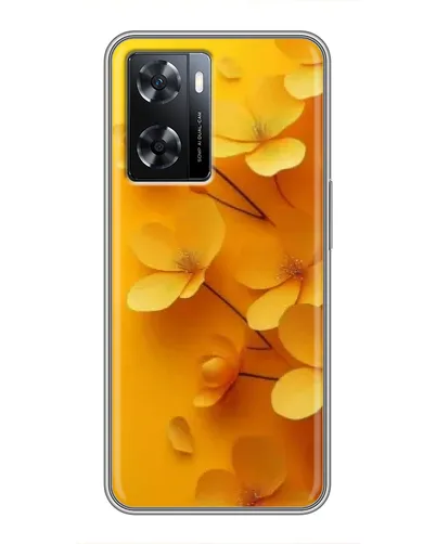 Чохол для OPPO A57s з картинкою «Золоті пелюстки»
