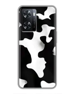 Чохол для OPPO A57s з картинкою «Чорно-біла пляма»