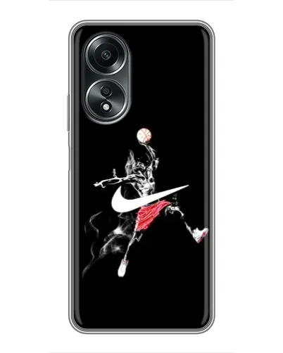 Чехол для OPPO A58 (4G) с картинкой «Jordan Jumpman»