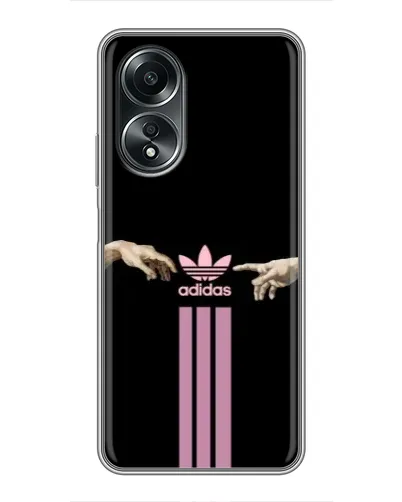 Чехол для OPPO A58 (4G) с картинкой «Adidas Hands» Чехол для OPPO A58 (4G) с картинкой «Adidas Hands»