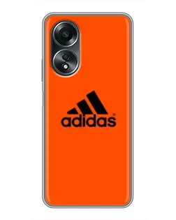 Чехол для OPPO A58 (4G) с картинкой «Adidas Ukraine» Чехол для OPPO A58 (4G) с картинкой «Adidas Ukraine»
